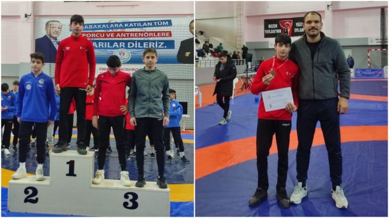 Şanlıurfalı Güreşçi İslam Turan Türkiye Şampiyonu oldu