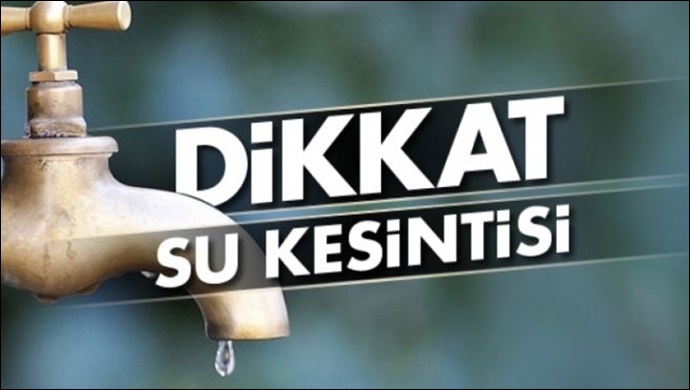 Şanlıurfalılar dikkat! Su kesintisi yaşanacak
