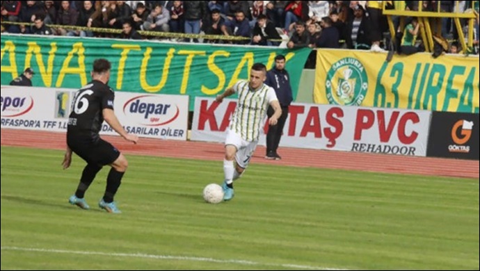 Şanlıurfaspor, Nazilli Belediyespor'u 1-0 yendi
