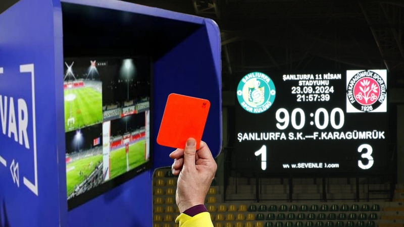 Şanlıurfaspor'dan Fatih Karagümrük Maçı Sonrası Sert Açıklama