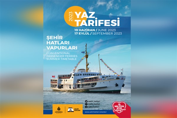 Şehir Hatları’nda yaz tarifesi başlıyor