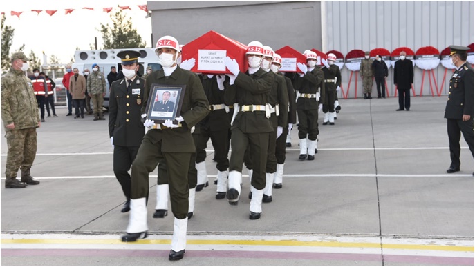 Şehitlerimiz Memleketlerine Uğurlandı