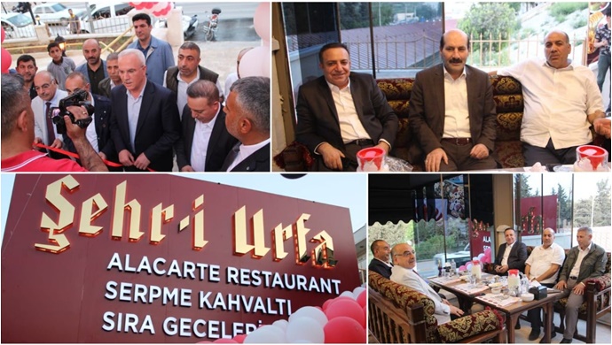 Şehri Urfa Restaurant Görkemli Törenle Şanlıurfa'da Hizmete Açıldı-(VİDEO)