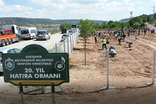 Senfoni Orkestrası’ndan 20. yıla özel hatıra ormanı