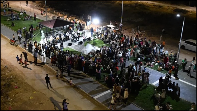 Sıra gecesi açık hava konserleri ilgi görüyor