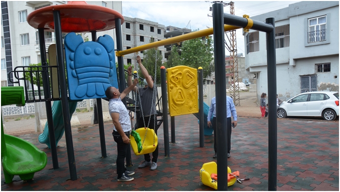 Şirinkuyu Parkı mahalle sakinlerinin hizmetine açıldı