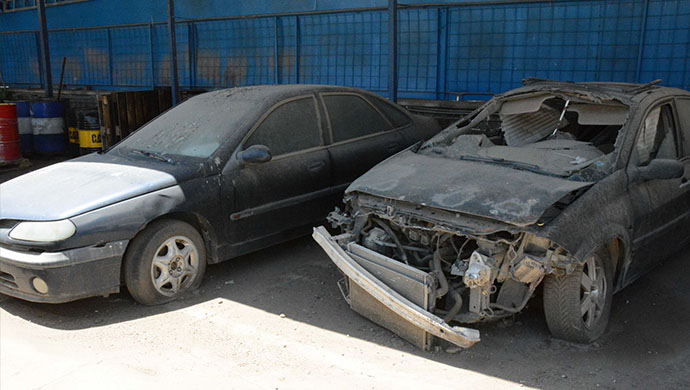 Siverek Belediyesi hurda araçları MKE'ye devretti