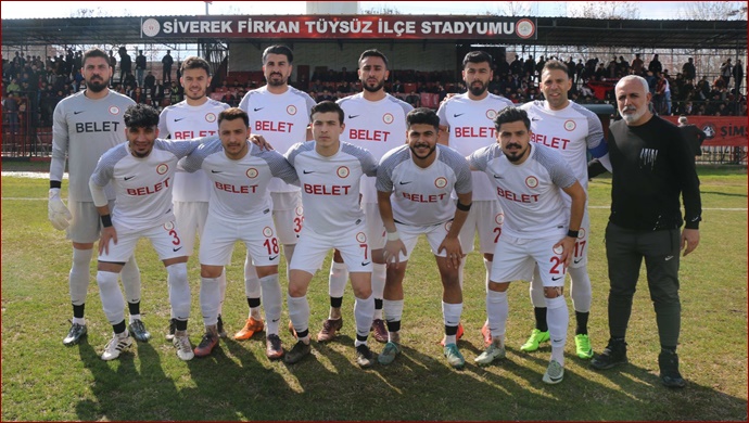 Siverek Belediyespor 3 puanı hanesine yazdırdı