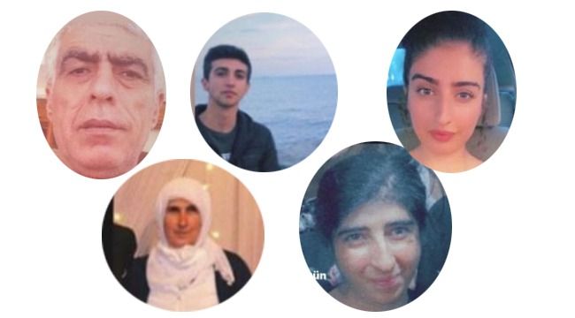 Siverekli 5 kişilik aile Adana'da enkaz altında kaldı