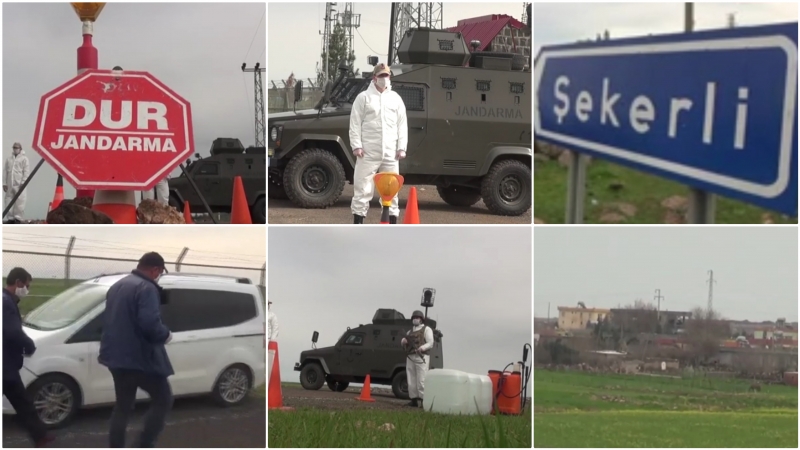 Siverek'te Bir Mahalle'de Karantina Kararı