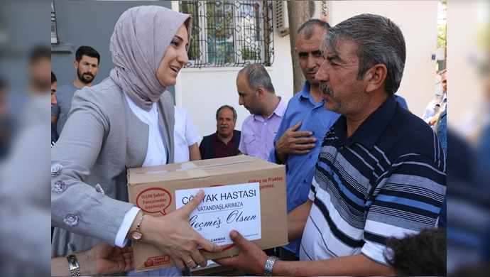 Siverek’te çölyak hastalarına glutensiz gıda desteği sürüyor