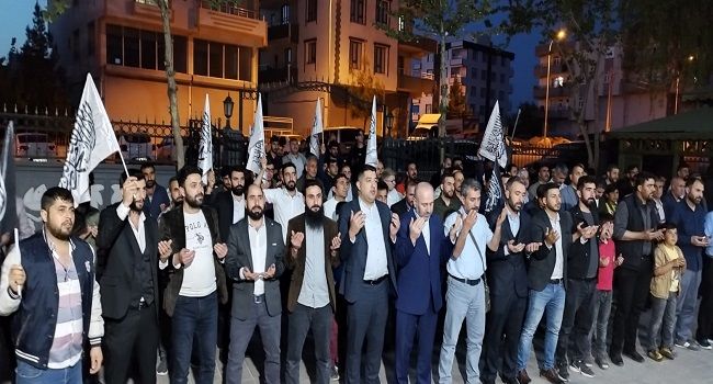 Siverek'te işgalci siyonistler kınandı