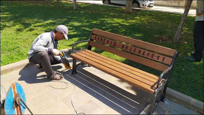 Siverek’te parklar yenileniyor