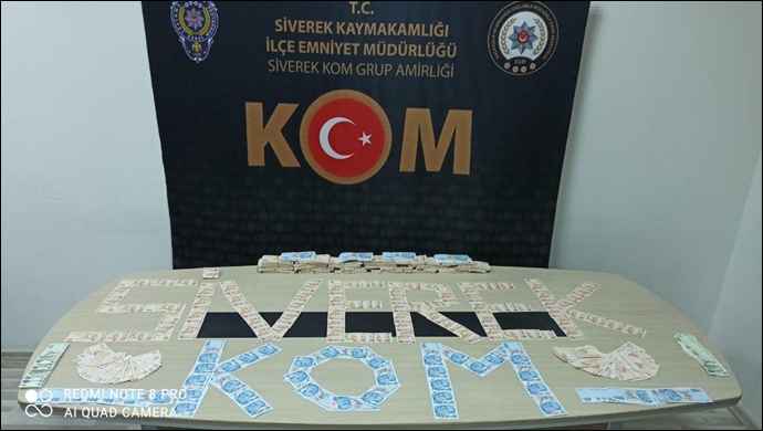 Siverek'te sahte para operasyonu: Tam tamına 198 bin 620 TL