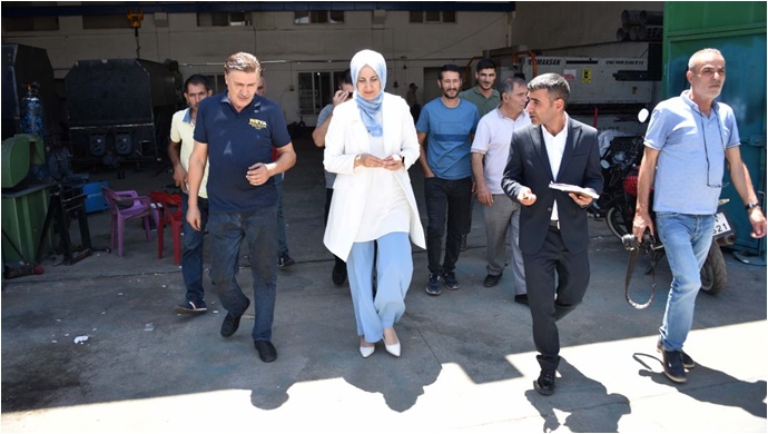 Siverek’te trafik yeni açılan yollarla rahatlıyor