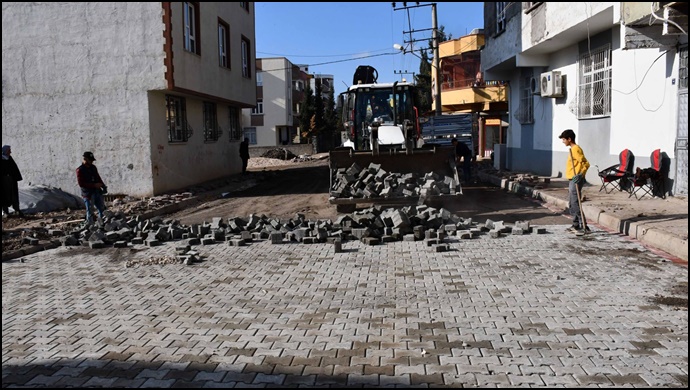 Siverek'te üst yapı çalışmaları sürüyor