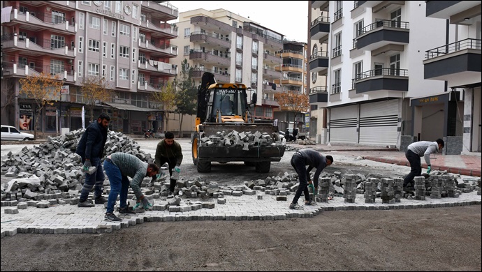 Siverek'te üst yapı çalışmaları devam ediyor