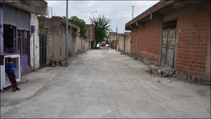 Siverek'te üst yapı yenileme çalışmaları sürüyor