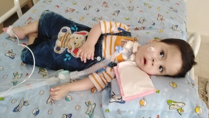 SMA hastası Ali bebeğin tedavisi için kampanya sürüyor