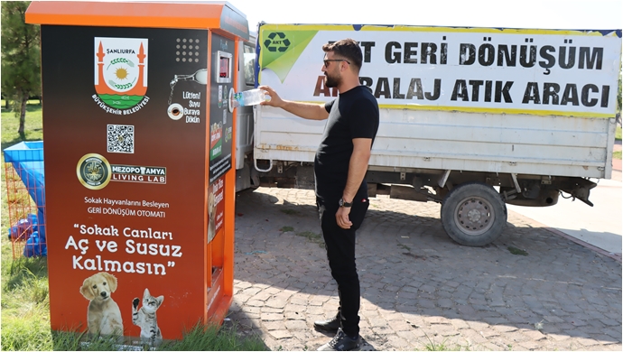 Sokak Hayvanları “Mamamatik” İle Beslenecek-(VİDEO)