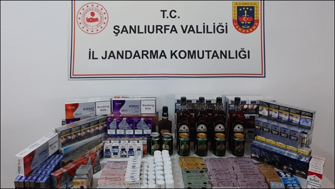 SON DAKİKA |  Şanlıurfa'da Kaçak sigara ve Uyuşturucu operasyonu
