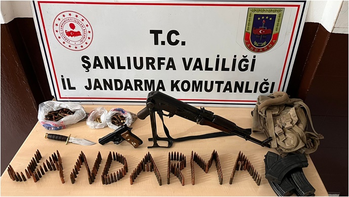 Son Dakika | Şanlıurfa'da uzun namlulu silahlar ve mühimmat ele geçirildi-(VİDEO)