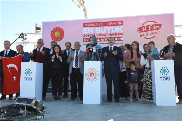 Sosyal Konut Projesi'nin temelleri atıldı