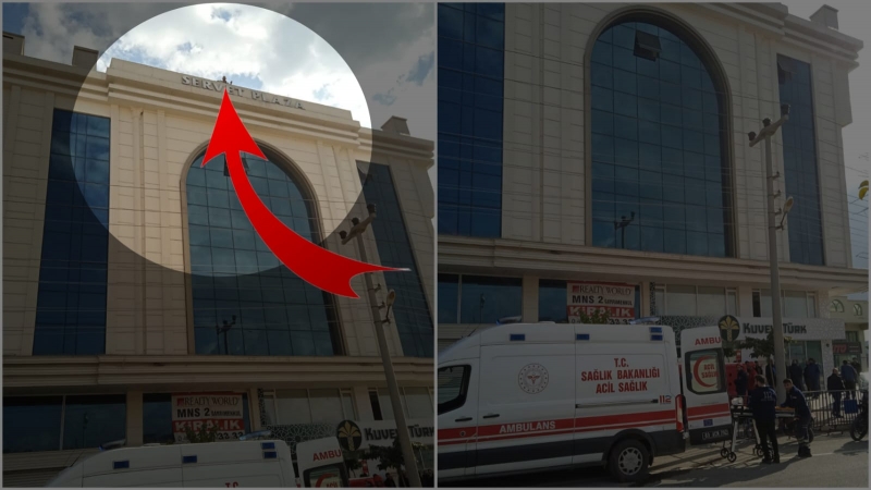 Suriyeli vatandaş intihar etmek için yükseklere çıktı