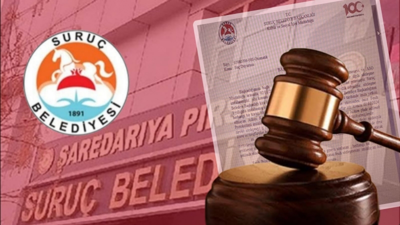 Suruç Belediyesi, Görevi kötüye kullanan Askeri Karakuzu hakkında suç duyurusu bulundu