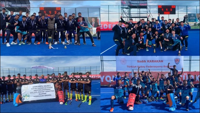 Suruç Hokeyi Altın Çocukları Tarihe Altın Harflerle Yazıldı