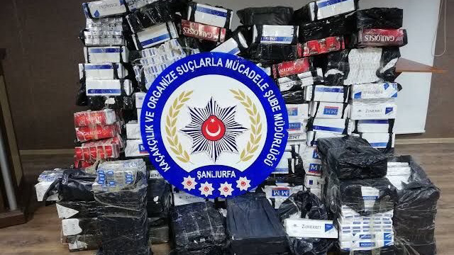 Suruç'ta 347 Paket Gümrük Kaçağı Sigara Ele Geçirildi