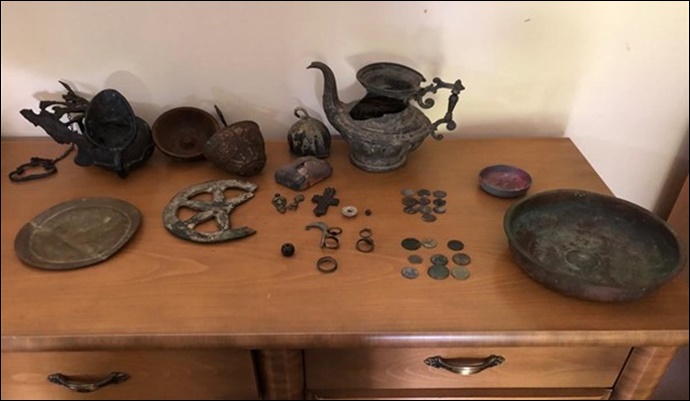 Tarihi eser kaçakçılarına yönelik operasyon