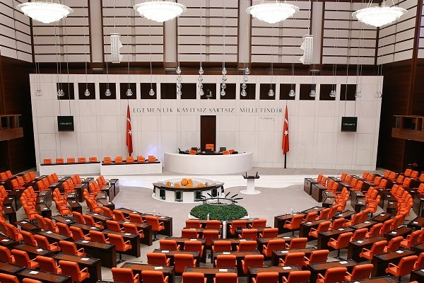 TBMM Başkanı Kurtulmuş, KKTC Başbakanı Üstel ile bir araya geldi