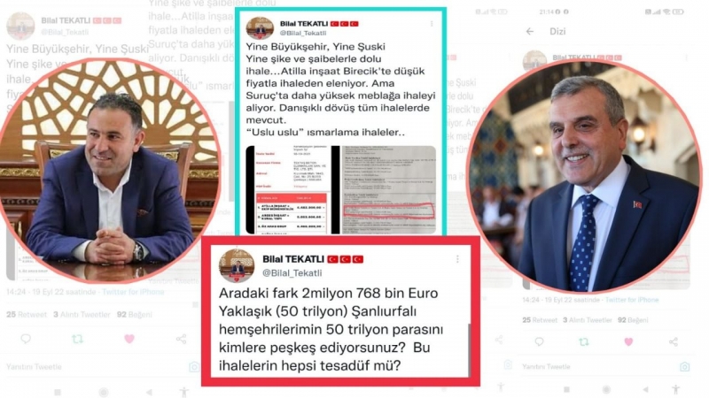 Tekatlı:'Üç ihalede 200 milyon 