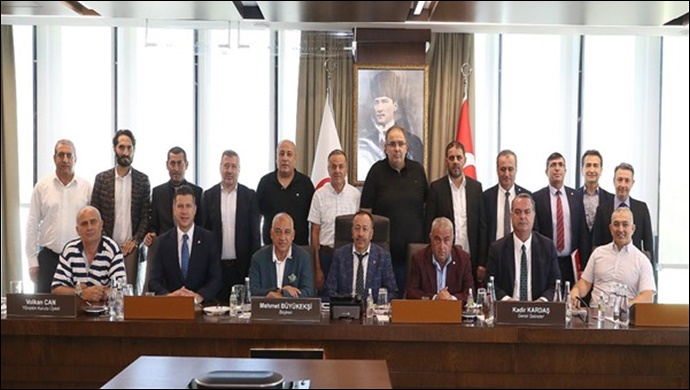 TFF Başkanı Büyükekşi'ye ziyaret