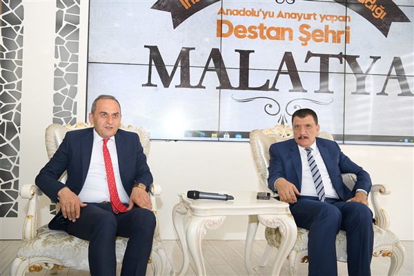 TİGEM Müdürü Akın'dan Gürkan'a ziyaret