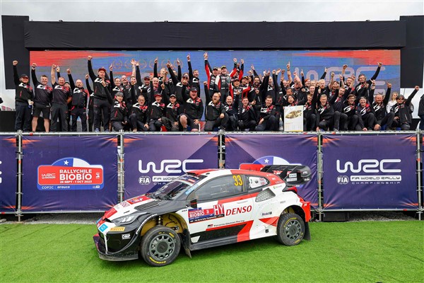 TOYOTA GAZOO Racing WRC’de üst üste 3. kez Markalar Şampiyonu oldu