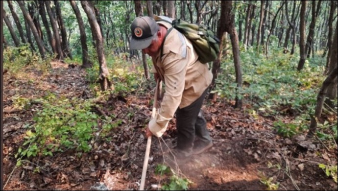 Tunceli Hozat'taki yangın kontrol altında