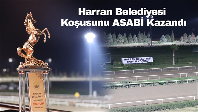 Türkiye Jokey Kulübü “Harran Belediyesi Koşusunu” Asabi Kazandı-(VİDEO)