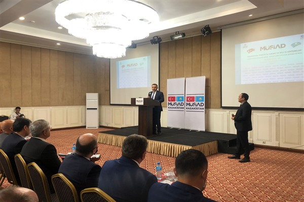 Türkiye-Kazakistan İş Forumu, Almatı'da gerçekleştirildi