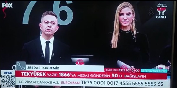 Türkiye Tek Yürek programında ne kadar bağış toplandı?