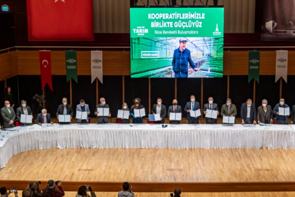 Üretici kooperatiflerinden 164 milyon lirayı aşan alım