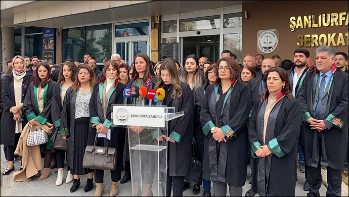 Urfa Barosundan Bahar Hezer cinayetine tepki