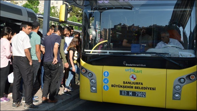 Urfa'da bayramda otobüs saatleri değişti! İşte yeni saatleri