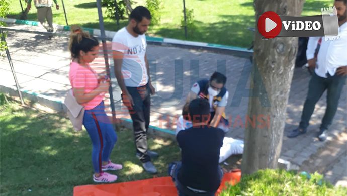 Urfa'da bir vatandaş sıcaktan bayıldı