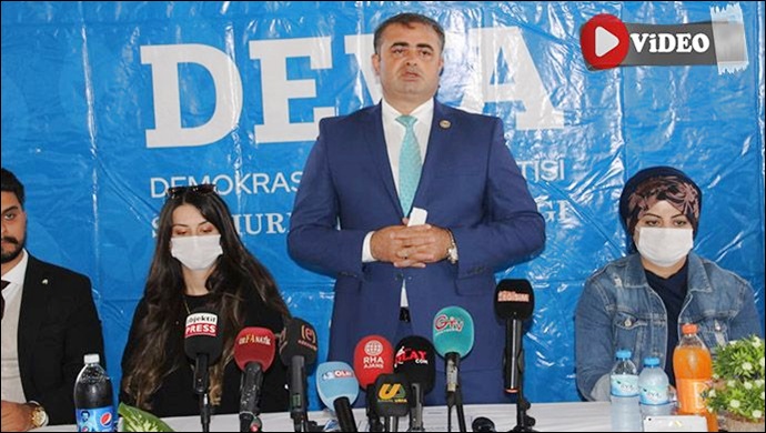 Urfa’da DEVA’da İl Yönetimi ve 6 ilçe başkanı görücüye çıktı
