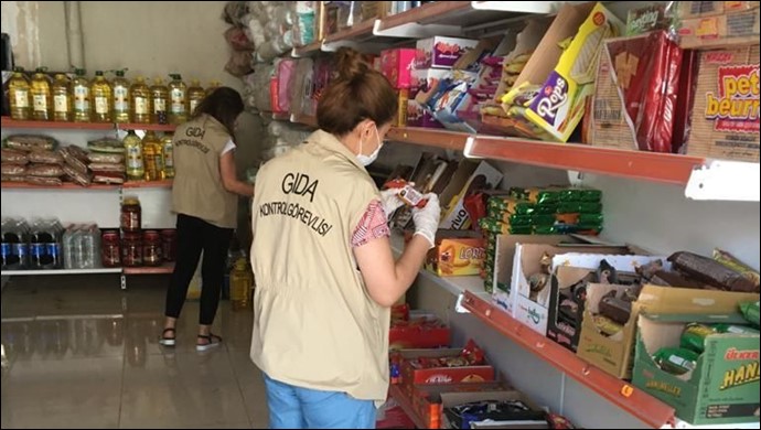Şanlıurfa'da Koronavirüs Denetimleri (GÖRÜNTÜLÜ)