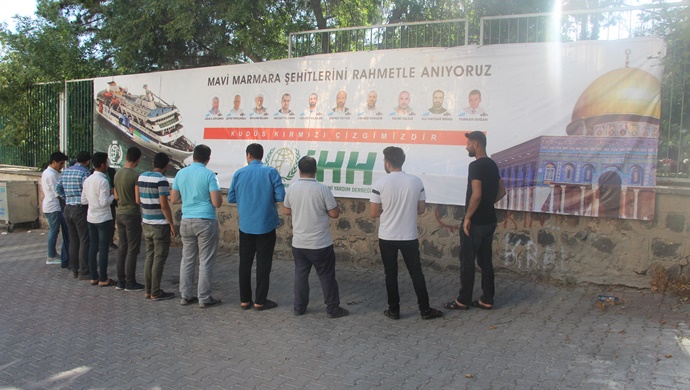 Urfa'da Mavi Marmara Sokağı
