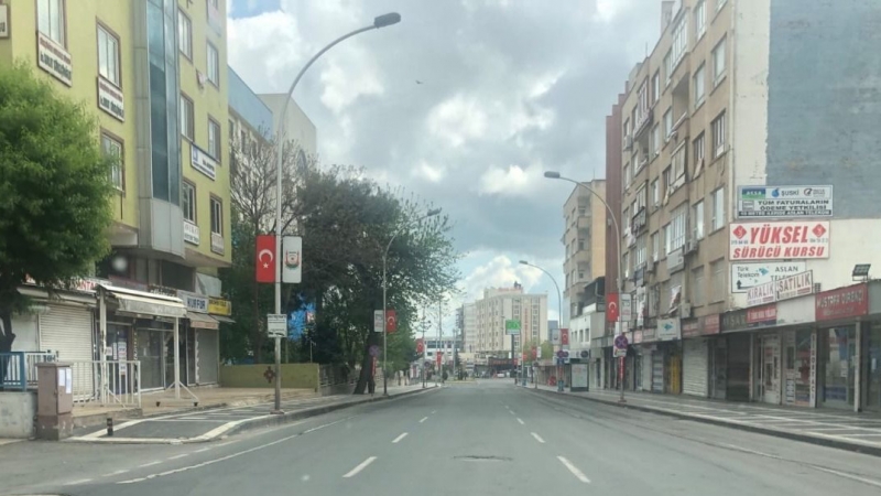 Urfa’da sessizlik hakim oldu, gürültü kirliliği yok oldu