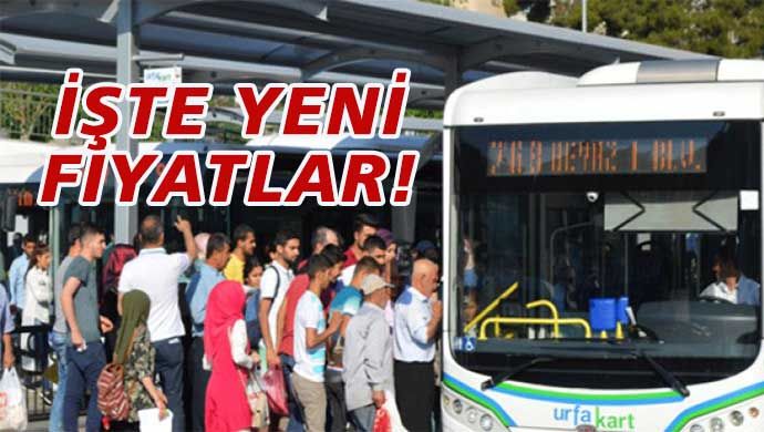 Urfa’da ulaşıma zam yapıldı! İşte yürürlüğe geçeceği tarih